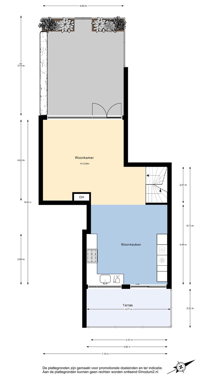 Foto 52 van Oostvlietweg 4-A