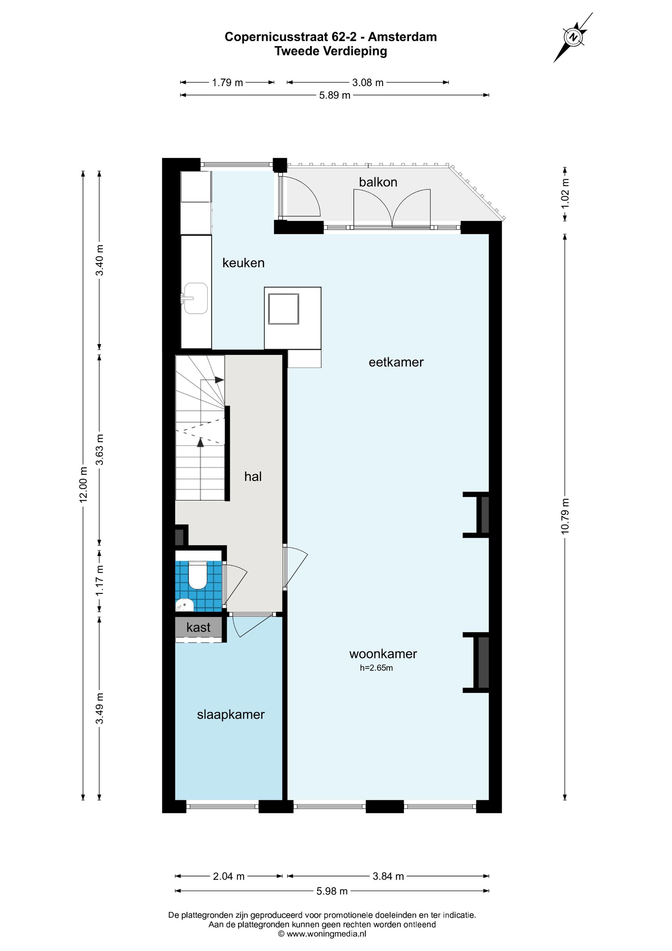 Foto 33 van Copernicusstraat 62-2