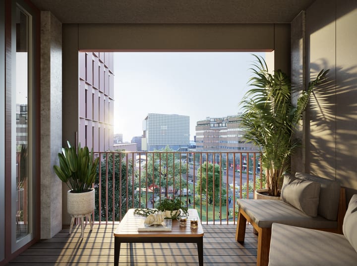 Foto 4 van Type E - studio appartement (Bouwnr. P02)