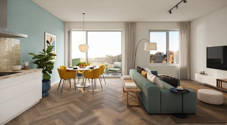 Foto van Gaia | Type P Portiekflat