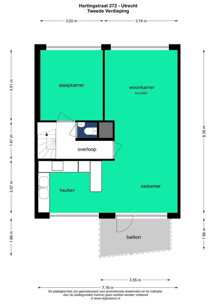 Foto 37 van Hartingstraat 272