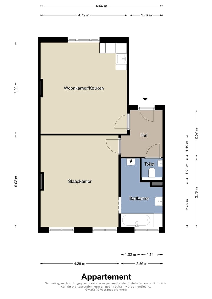Foto 13 van Statensingel 177-C01