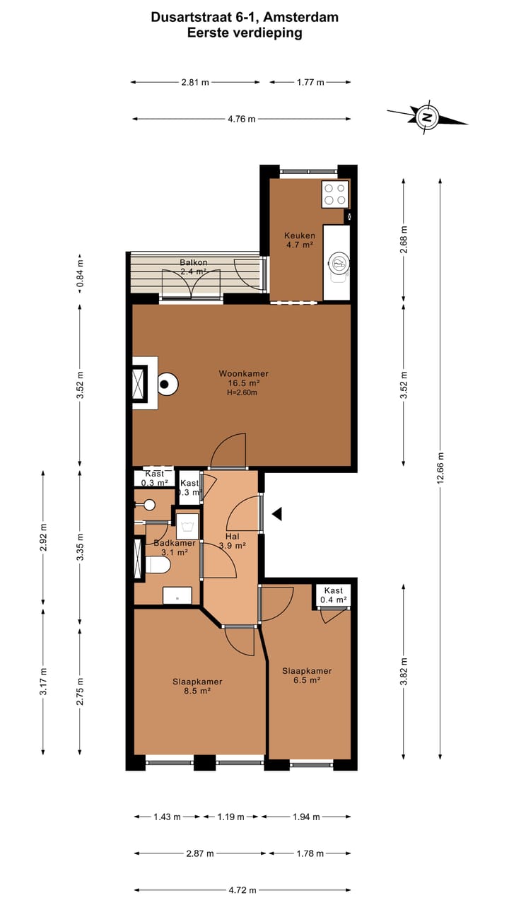 Foto 31 van Dusartstraat 6-1