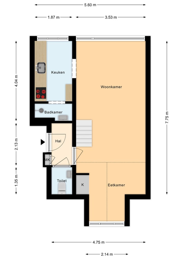 Foto 21 van Anthony van Leeuwenhoeklaan 6-III