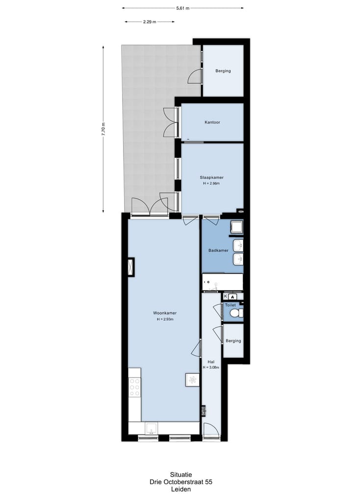 Foto 51 van Drie Octoberstraat 55