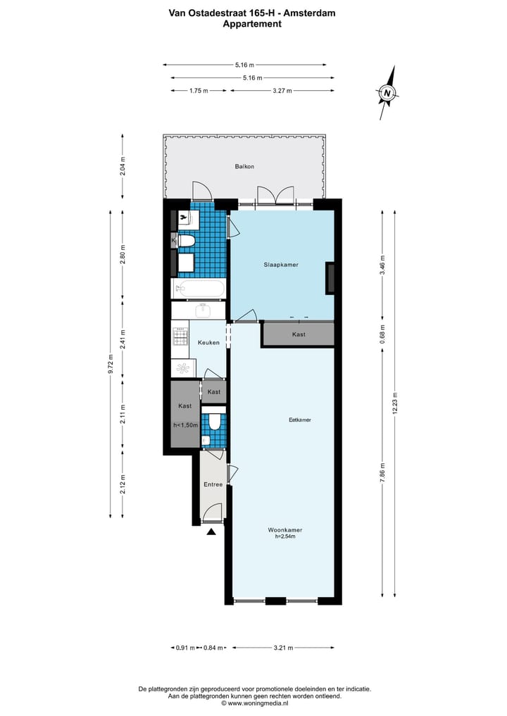 Foto 19 van Van Ostadestraat 165-H