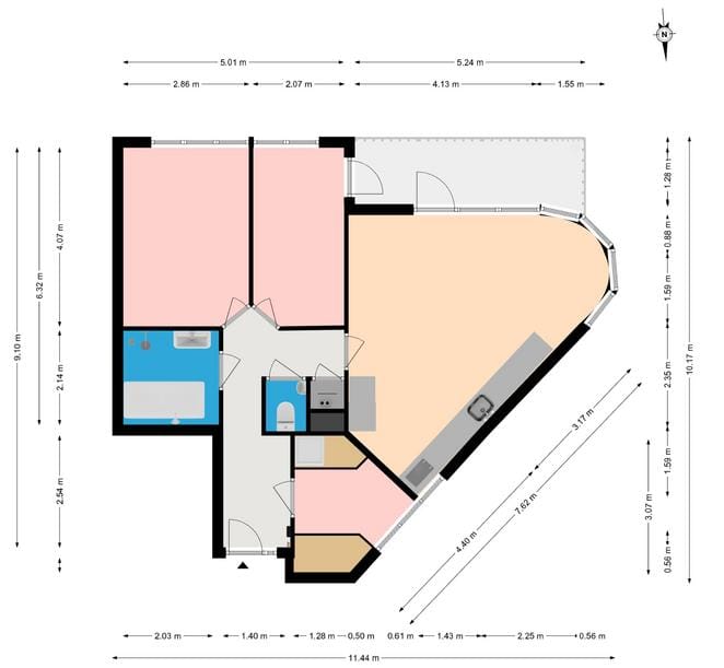 Foto 35 van Van Noordtkade 32-B