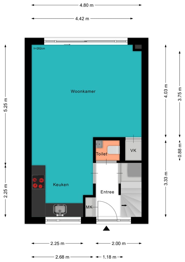 Foto 37 van Graaf Albrechtstraat 57