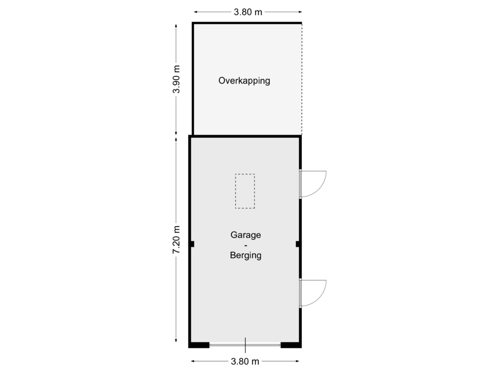 Bekijk plattegrond van Schuur van Zoomweg 8-A