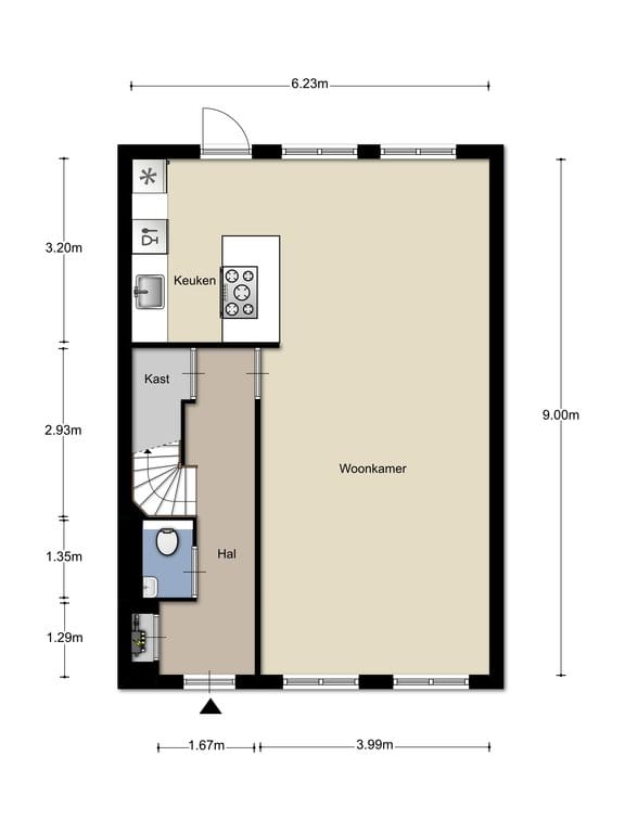 Foto 33 van Gertrudisstraat 47