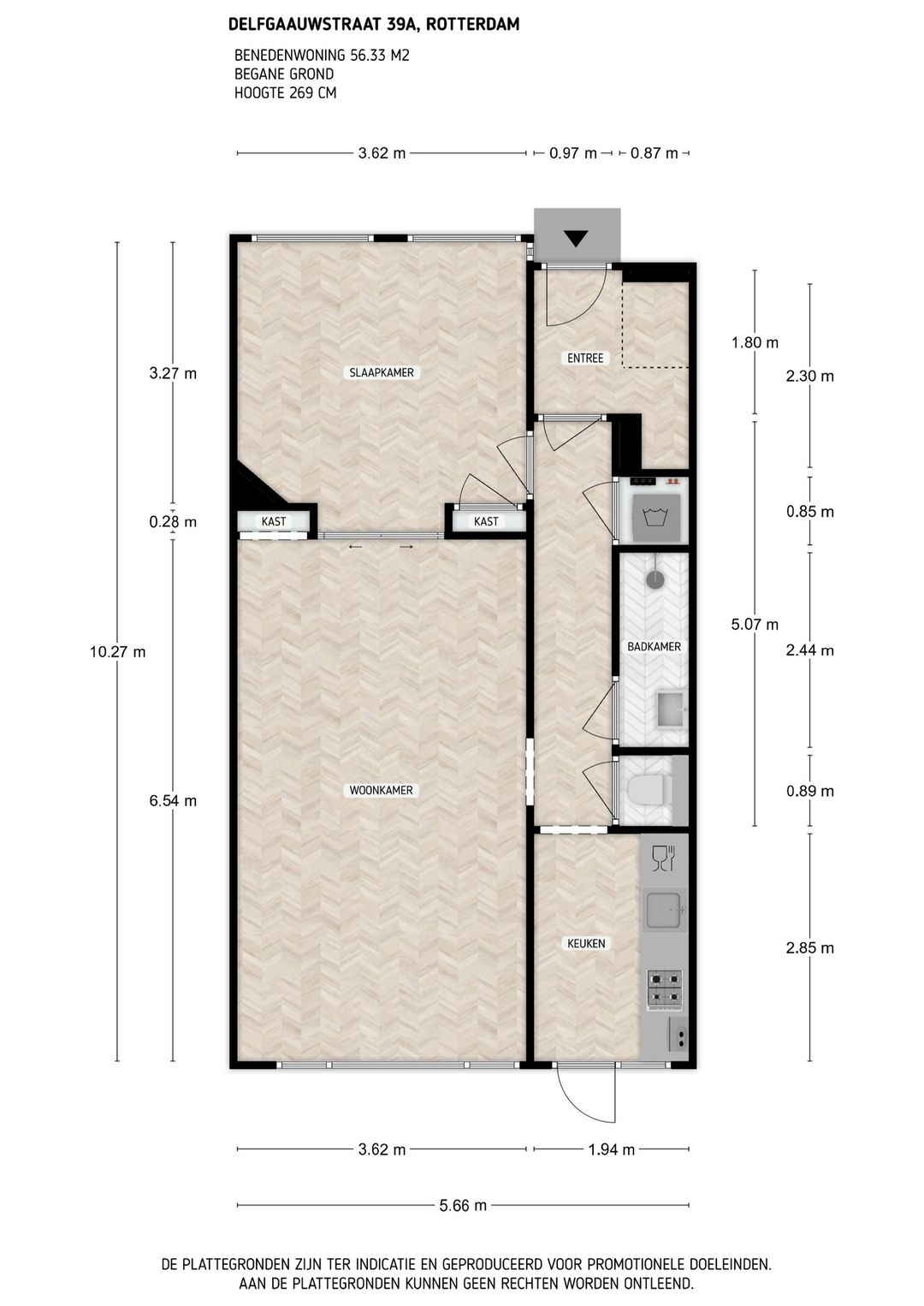 Foto 13 van Delfgaauwstraat 39-A