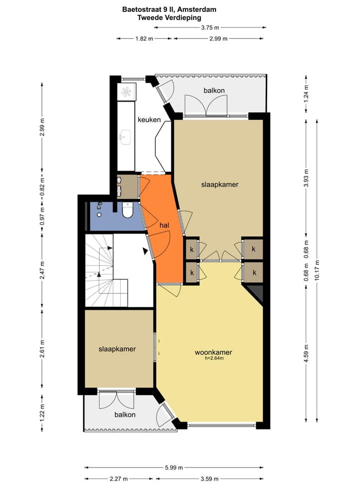 Foto 30 van Baetostraat 9-2