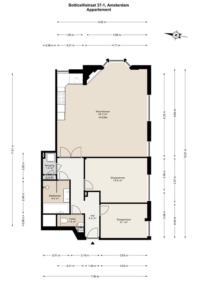 Foto 27 van Botticellistraat 37-1