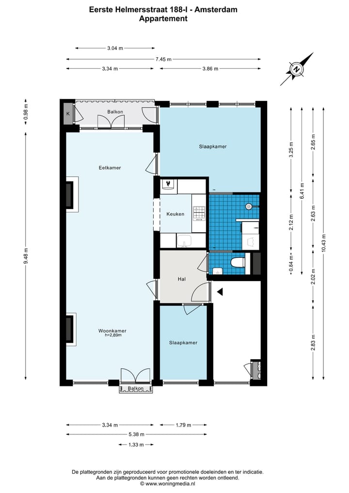 Foto 5 van Eerste Helmersstraat 188-1