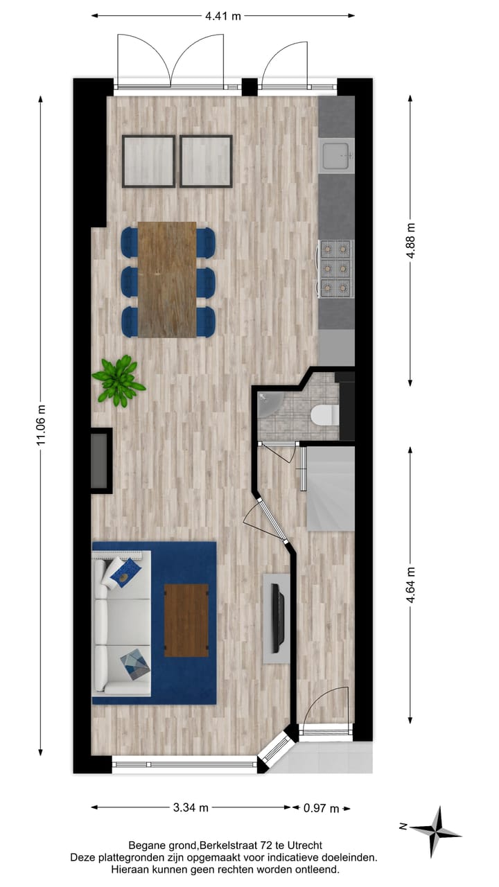 Foto 70 van Berkelstraat 72