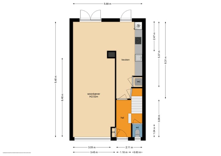 Foto 47 van Claudius Civilisstraat 13