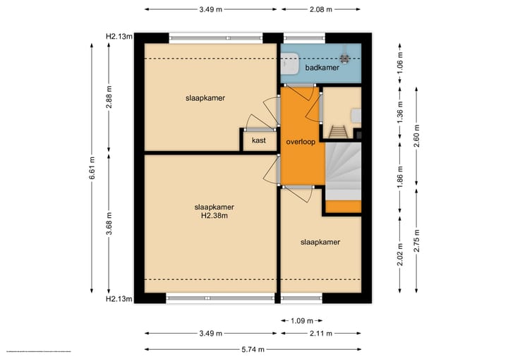 Foto 48 van Claudius Civilisstraat 13