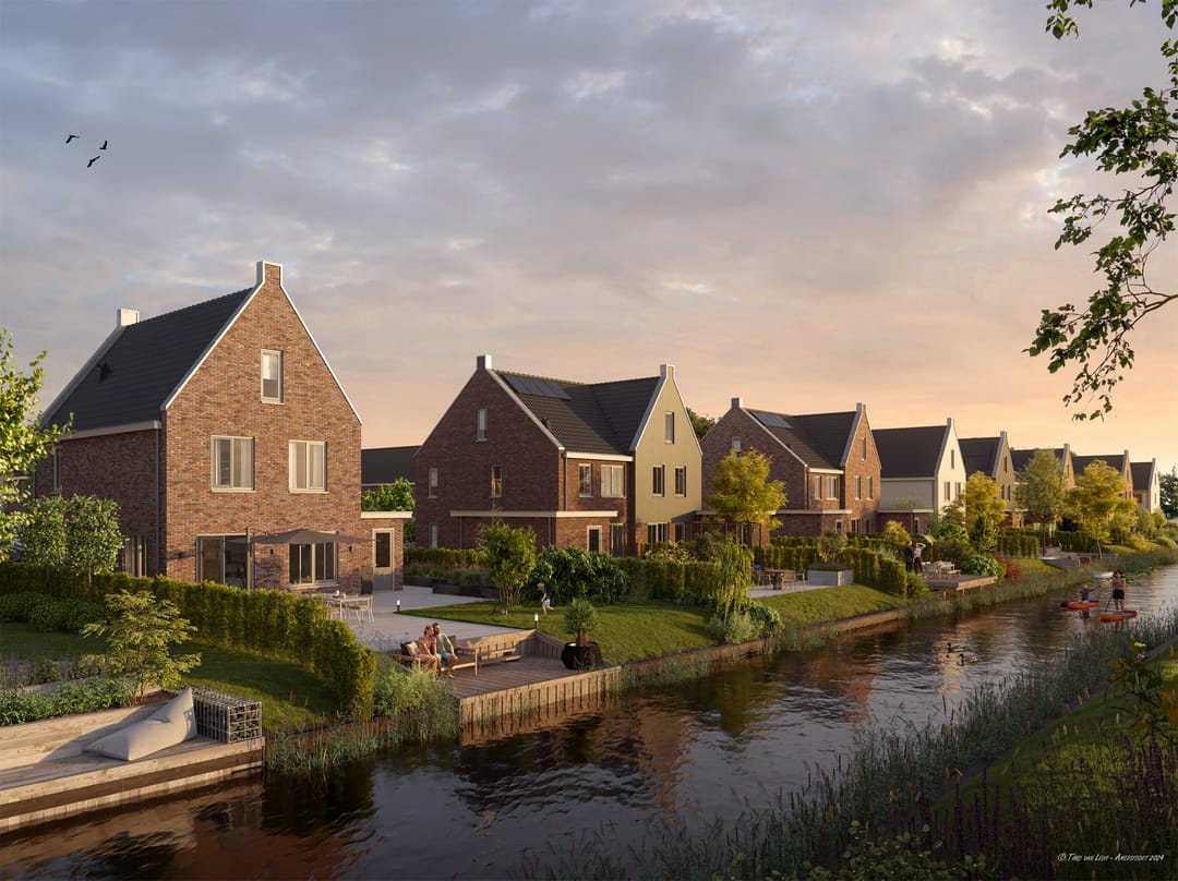 Foto 7 van Twee-onder-één-kapwoning (Bouwnr. 9)