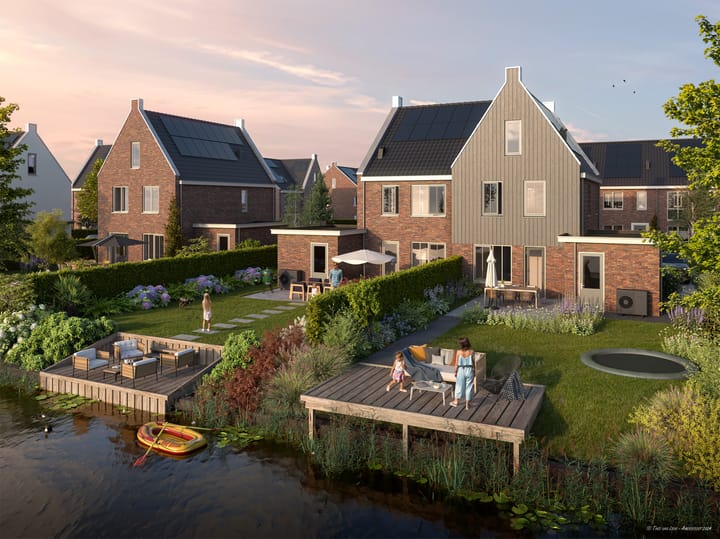 Foto 2 van Twee-onder-één-kapwoning (Bouwnr. 15)