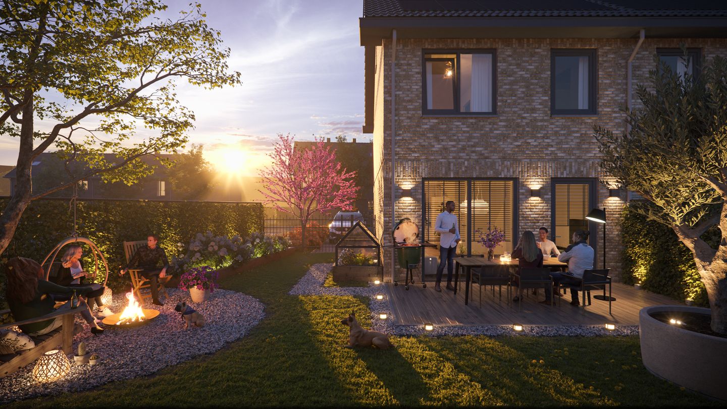 Foto 1 van Sjtadshaof fase 5b tussenwoning (Bouwnr. 6)