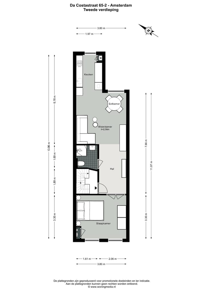 Foto 25 van Da Costastraat 65-2