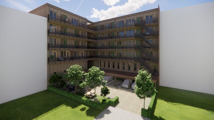 Photo 8 of Vierkamer hoekappartement (Bouwnr. 18)