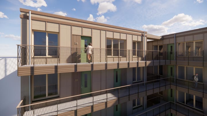 Photo 13 of Vierkamer hoekappartement (Bouwnr. 18)