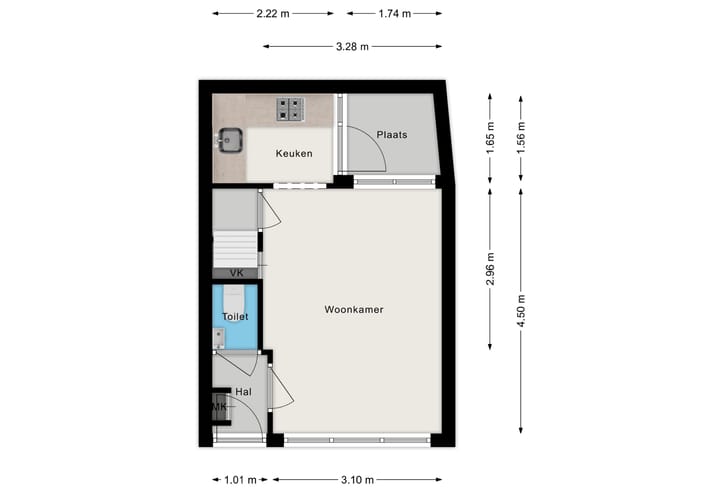 Foto 29 van Buiten Hofstraat 43