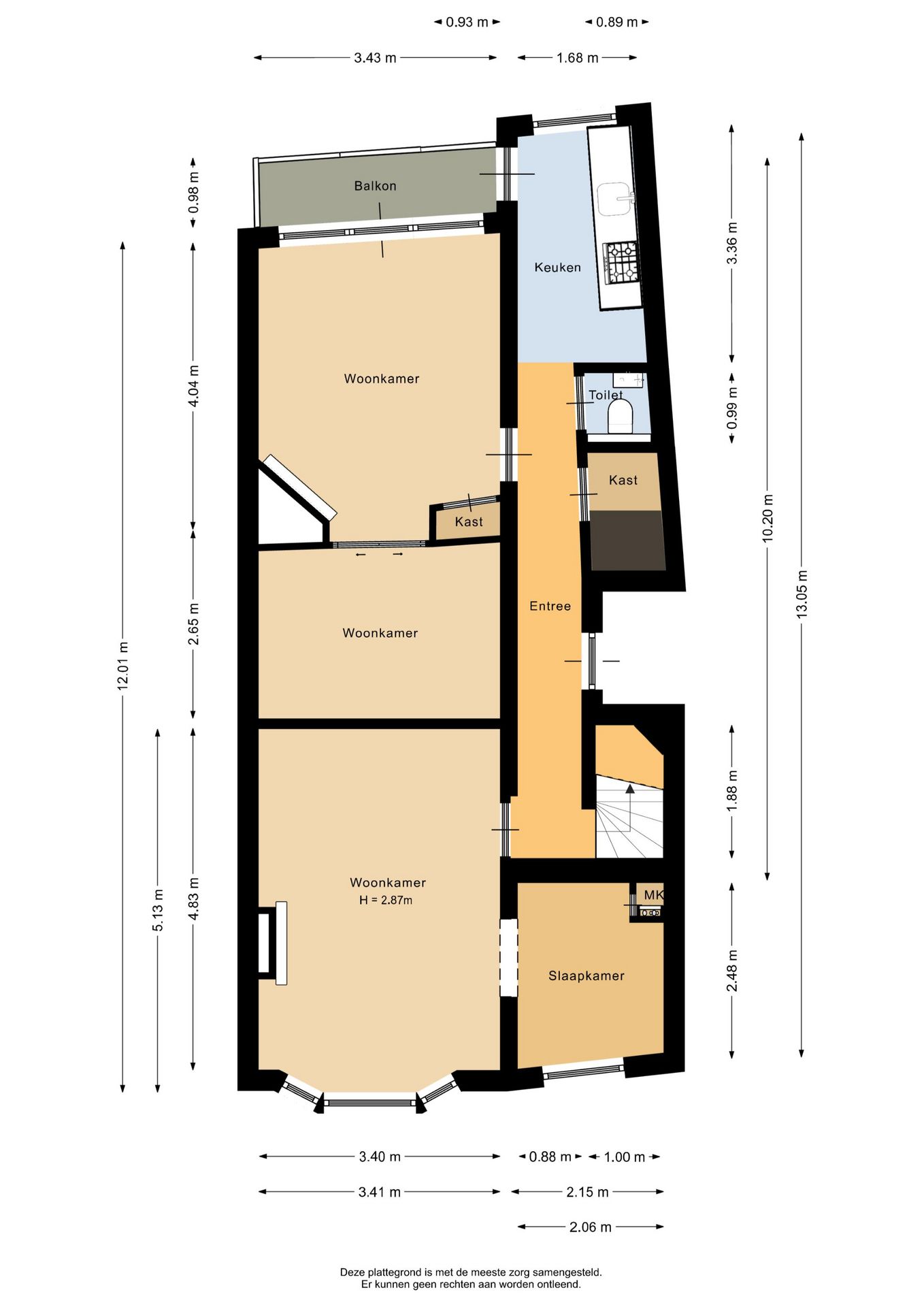 Foto 35 van Essenburgsingel 91-B01