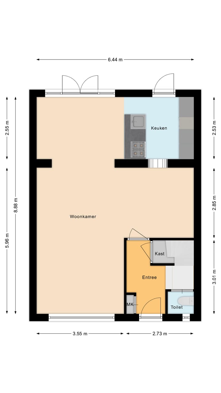 Foto 45 van Memlingstraat 28