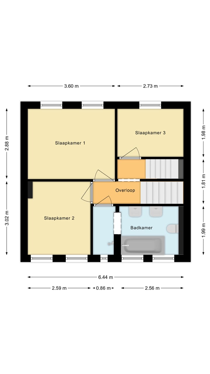 Foto 46 van Memlingstraat 28
