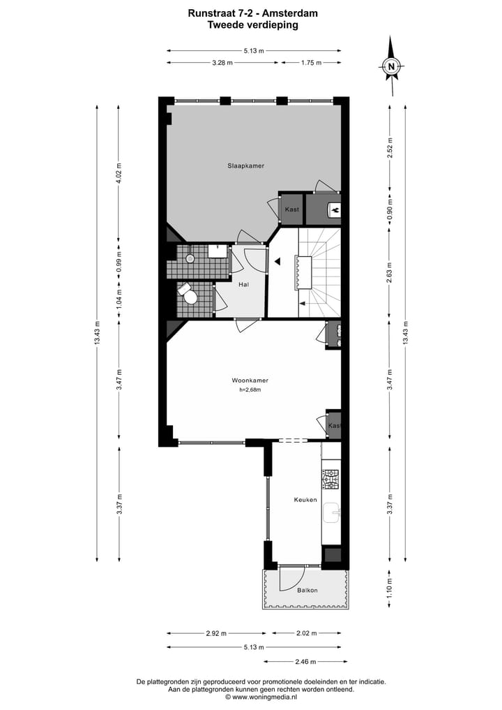 Foto 21 van Runstraat 7-2