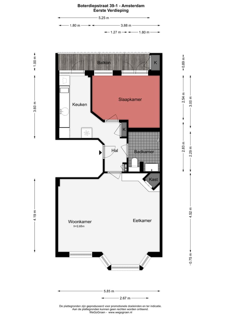 Foto 37 van Boterdiepstraat 39-1