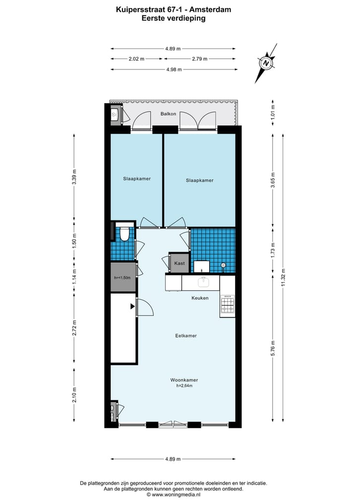 Foto 19 van Kuipersstraat 67-A1