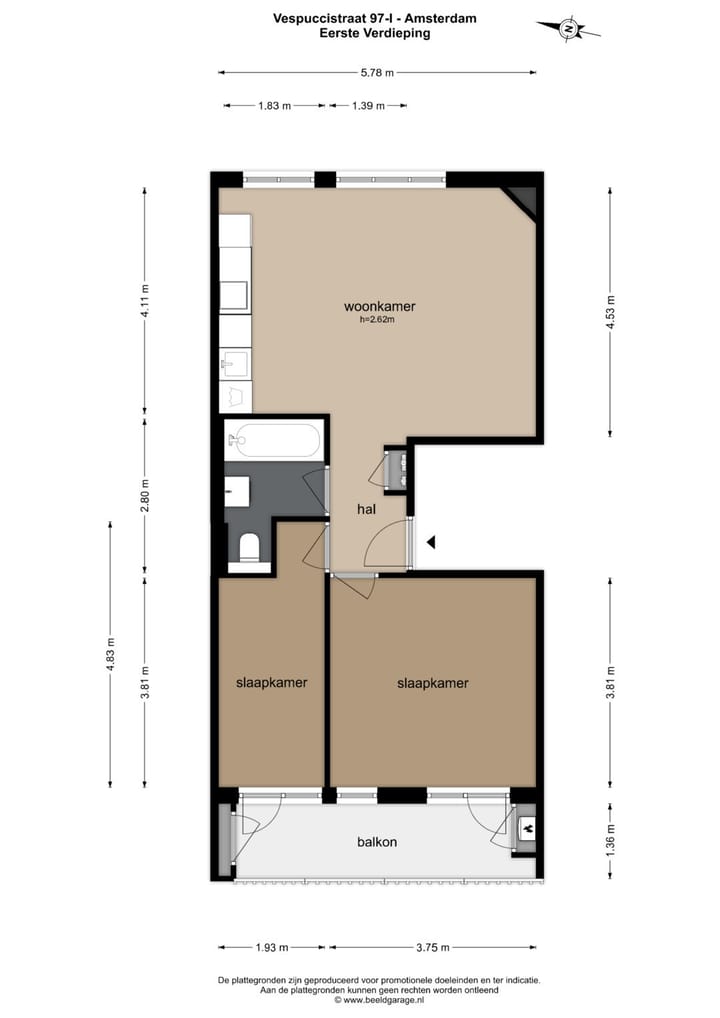 Foto 27 van Vespuccistraat 97-1