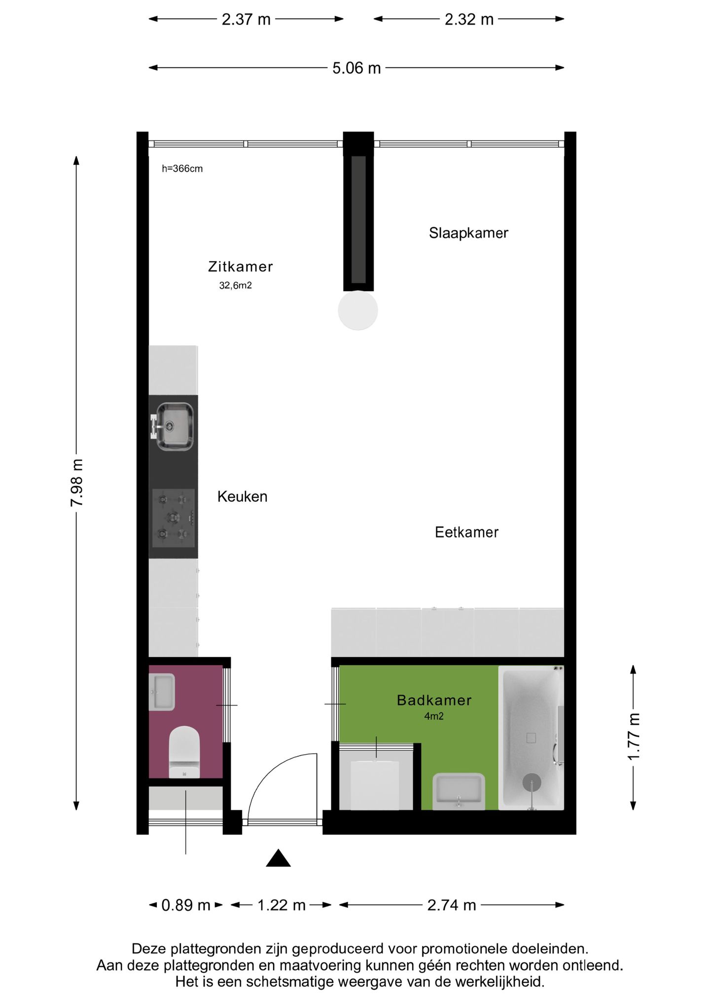 Foto 44 van Pastoor de Kroonstraat 289-F