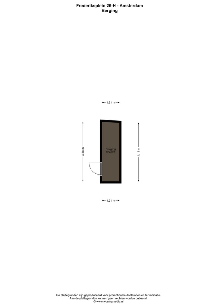 Foto 38 van Frederiksplein 26-H