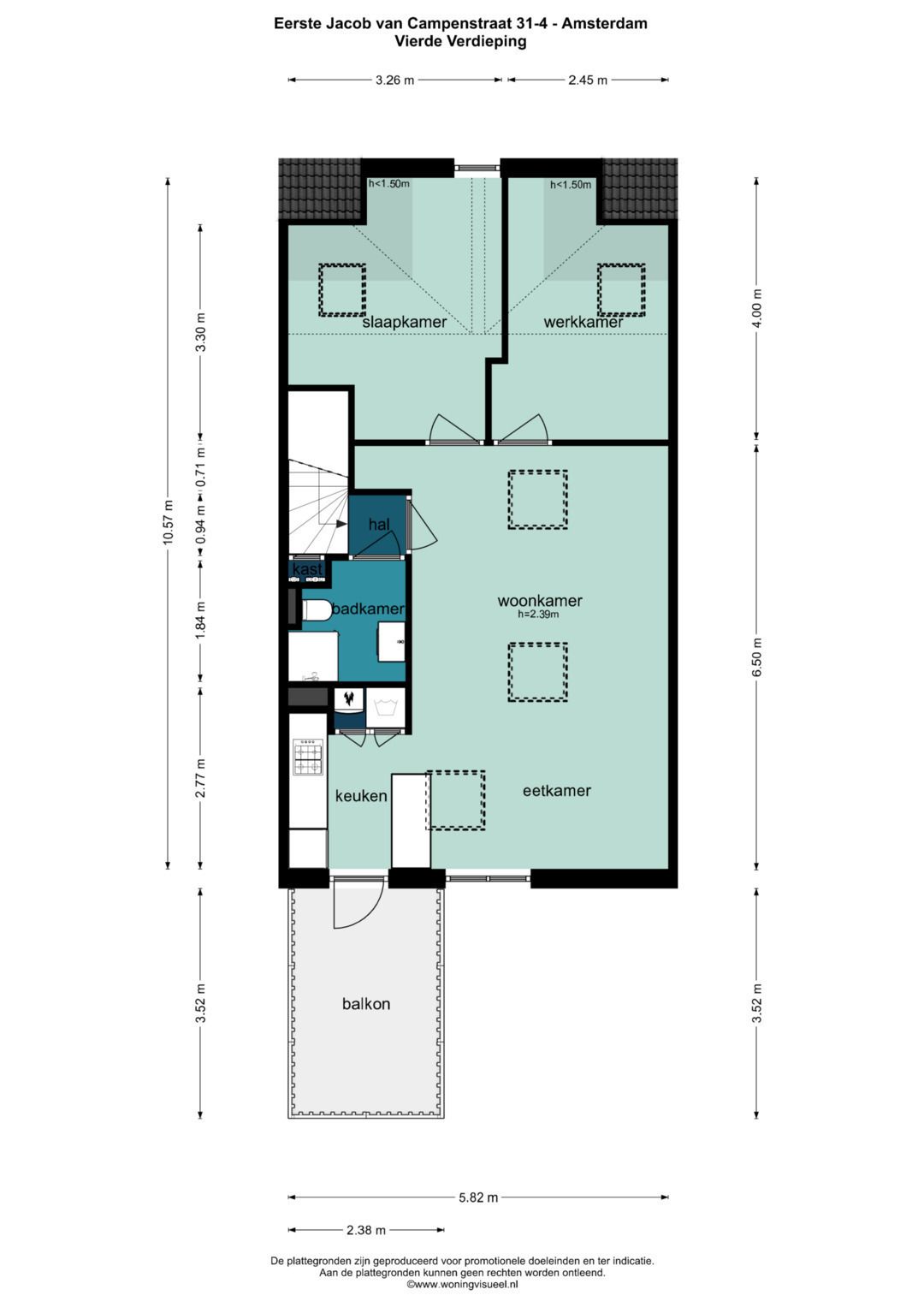 Foto 23 van Eerste Jacob van Campenstraat 31-4