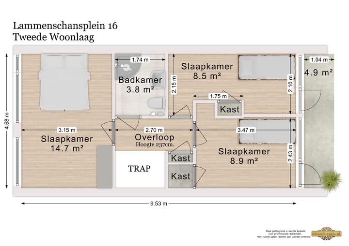 Foto 48 van Lammenschansplein 16