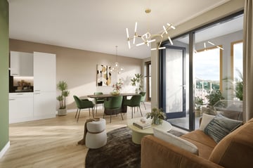 Foto van Leeuwestaete - Type A2 Galerijflat