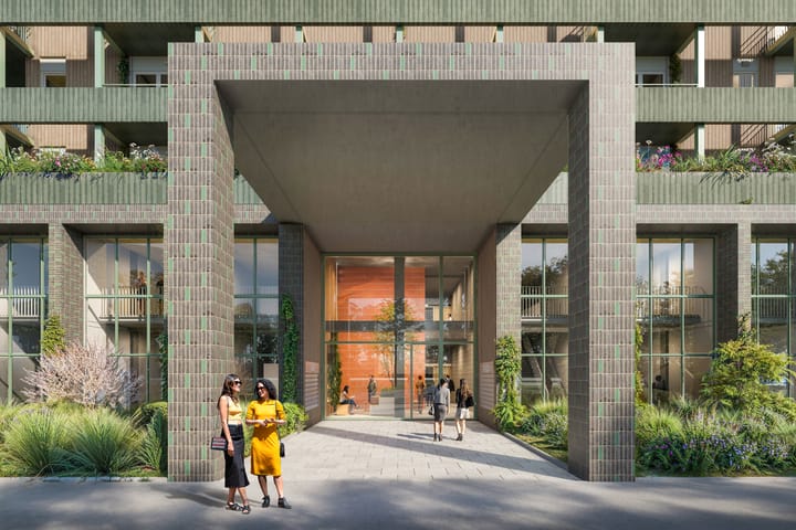 Foto 3 van 2-kamer appartement (Bouwnr. 1.03)