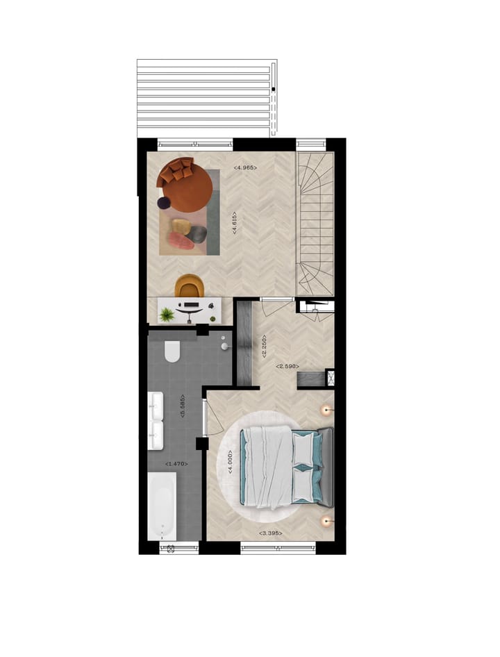 Foto 9 van Penthouse (Bouwnr. 9.06)