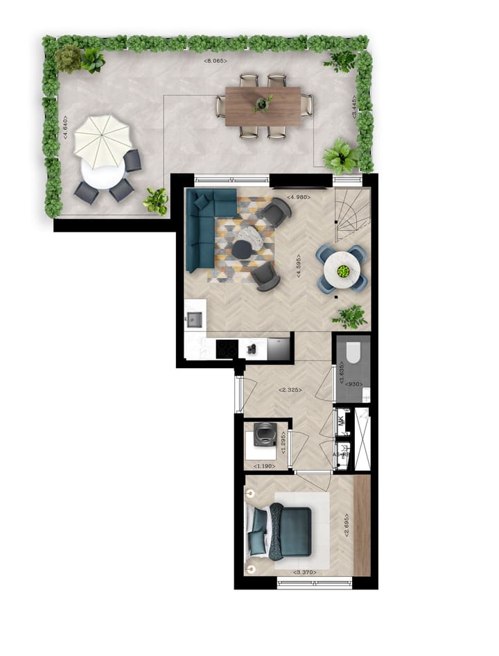 Foto 8 van Penthouse (Bouwnr. 9.06)