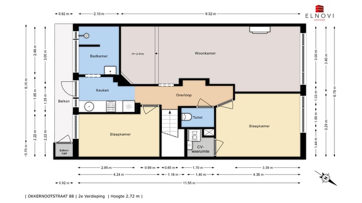 Foto 38 van Okkernootstraat 88