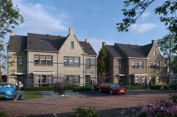 Foto van Klimbes twee-onder-een-kapwoningen beukmaat 7,2 m 2-onder-1-kapwoning