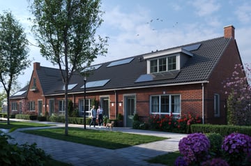 Foto van Kamperfoelie semi-bungalow beukmaat 6 m Tussenwoning