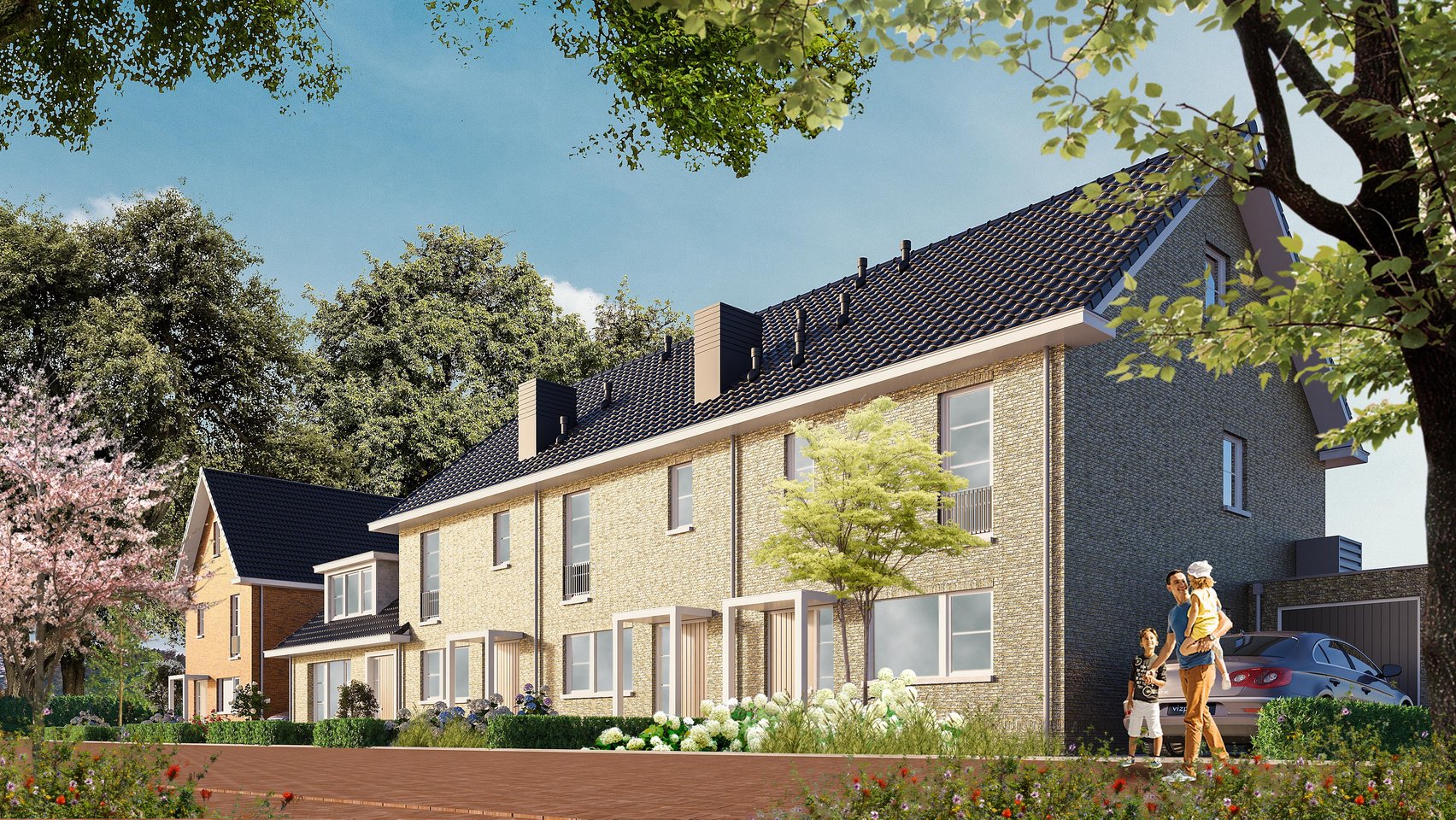 Foto van Uuleveld fase 2b, 1e serie,      blok 1 & 3