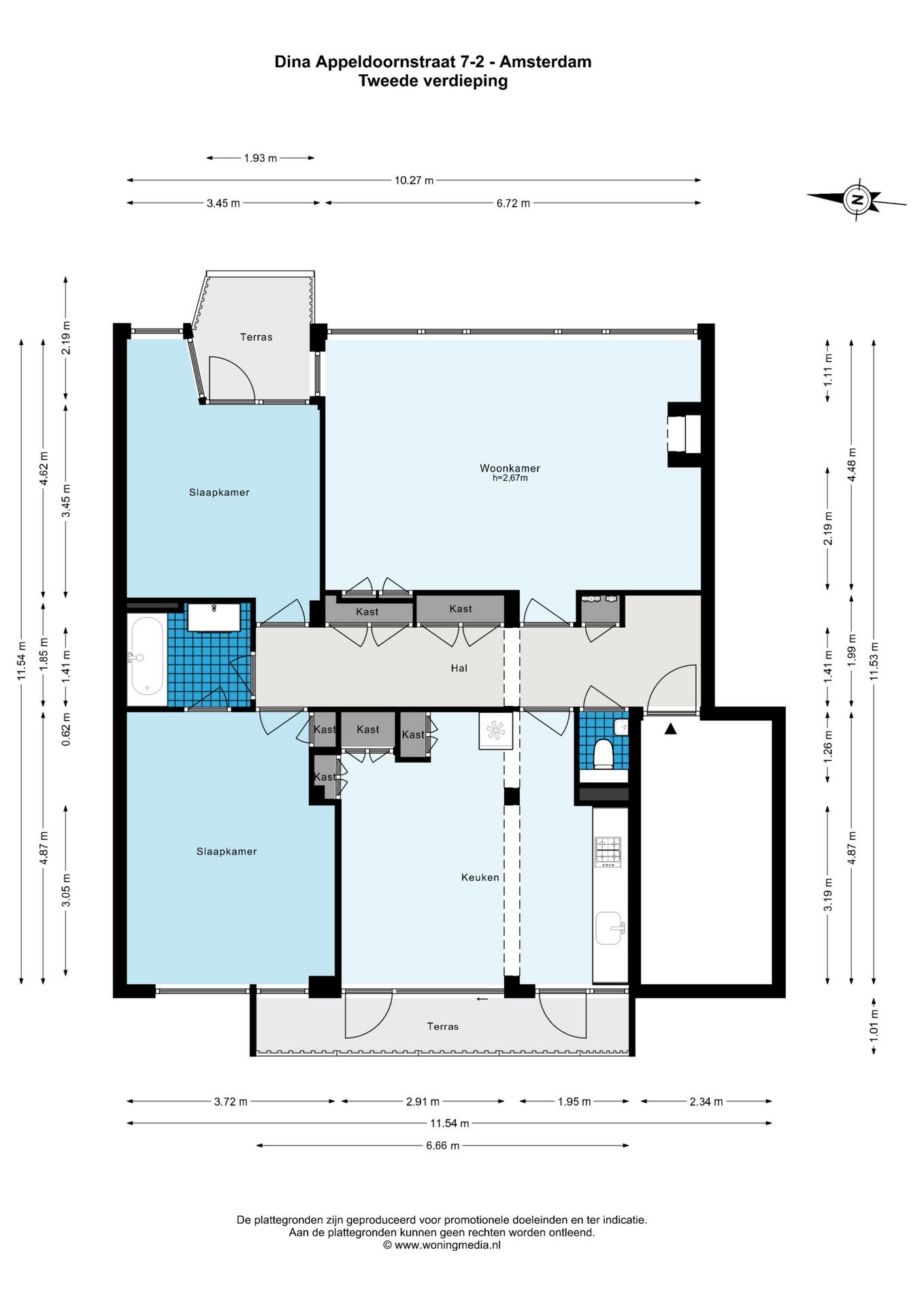 Foto 25 van Dina Appeldoornstraat 7-2