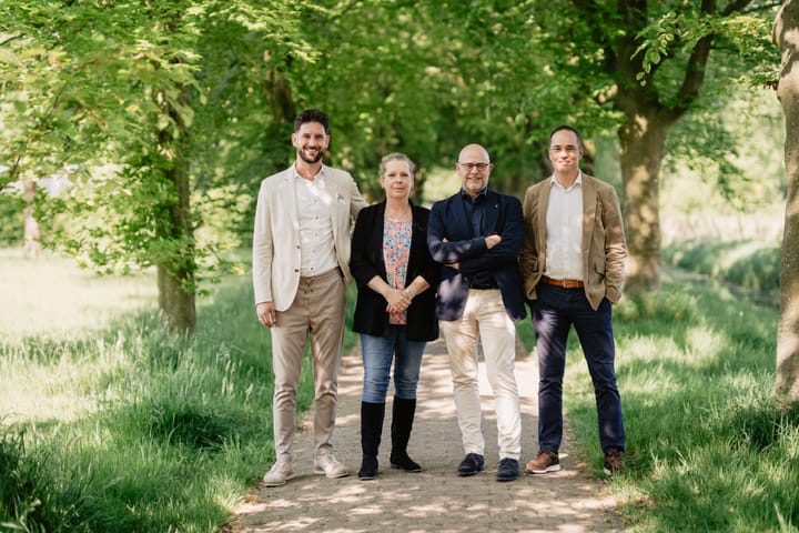 Een promotiefoto voor op kantoor