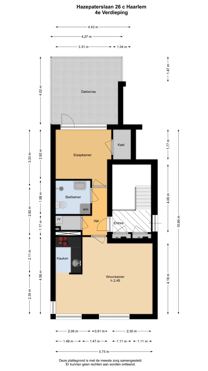 Foto 32 van Hazepaterslaan 26-C